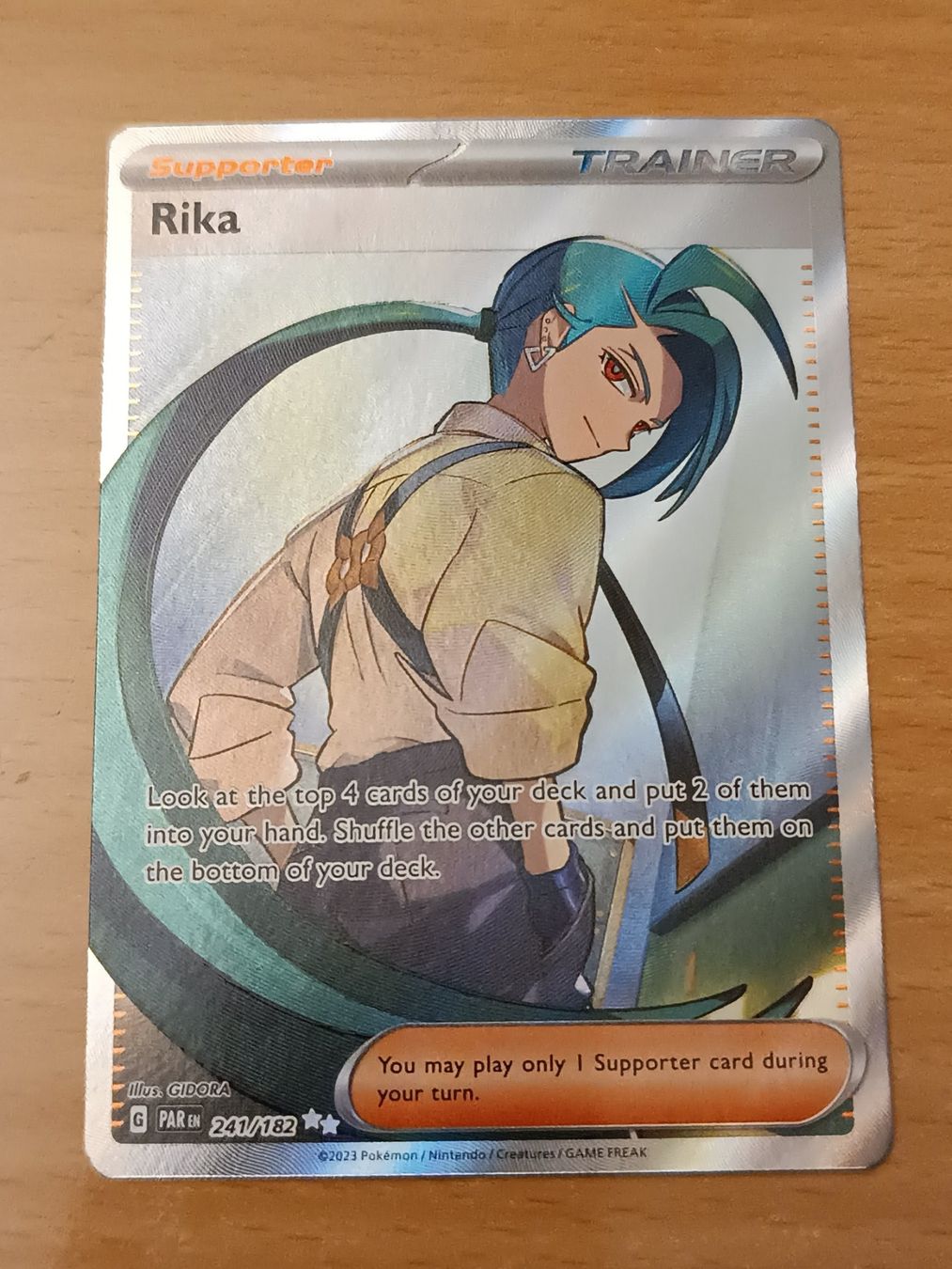 Rika 241/182 Paradox Rift Rare Full Art Trainer (Gebraucht) in Luzern ...