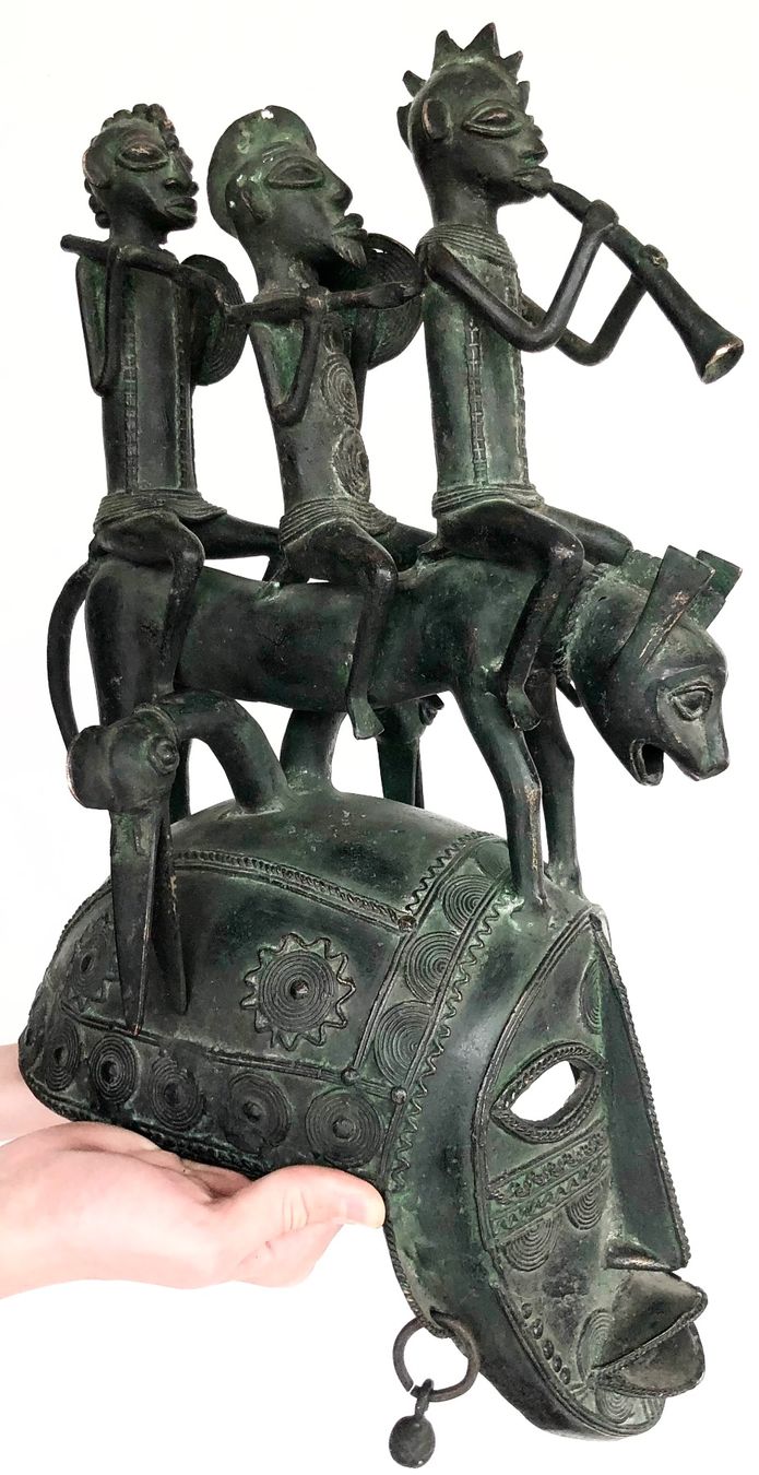 Skulpturen & Statuen: Mega XXL feine alte Bronze Skulptur Höhe 52 cm Kg 7,2 – Gebraucht aus Rüthi (Rheintal) von Kunsthaus777 6