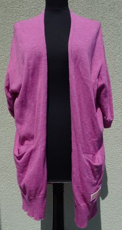 Lieblingsstück Strickjacke Gr. 38 pink kurzarm rosa