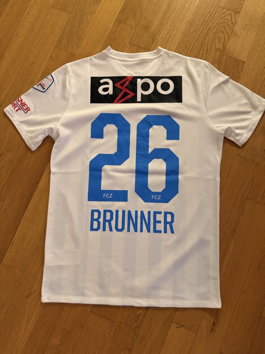 Nike Canottiere & Pantaloni: FCZ Matchworn Trikot Cedric Brunner – Usato da Fehraltorf venduto da Bowling_54 1