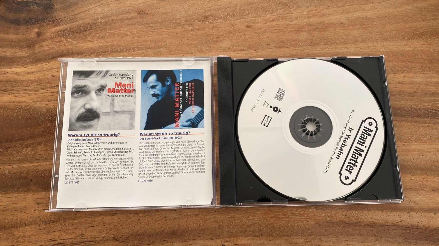 CDs: Mani Matter - Ir Ysebahn - CD – D'occasion à Dagmersellen par Arcticsnow2017 3