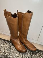 Braune Bugatti Lederstiefel, Grösse 40, Top für Herbst!