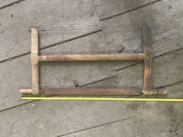 Alte Säge aus Holz