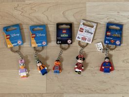 Lego Schlüsselanhänger 5 Stück diverse