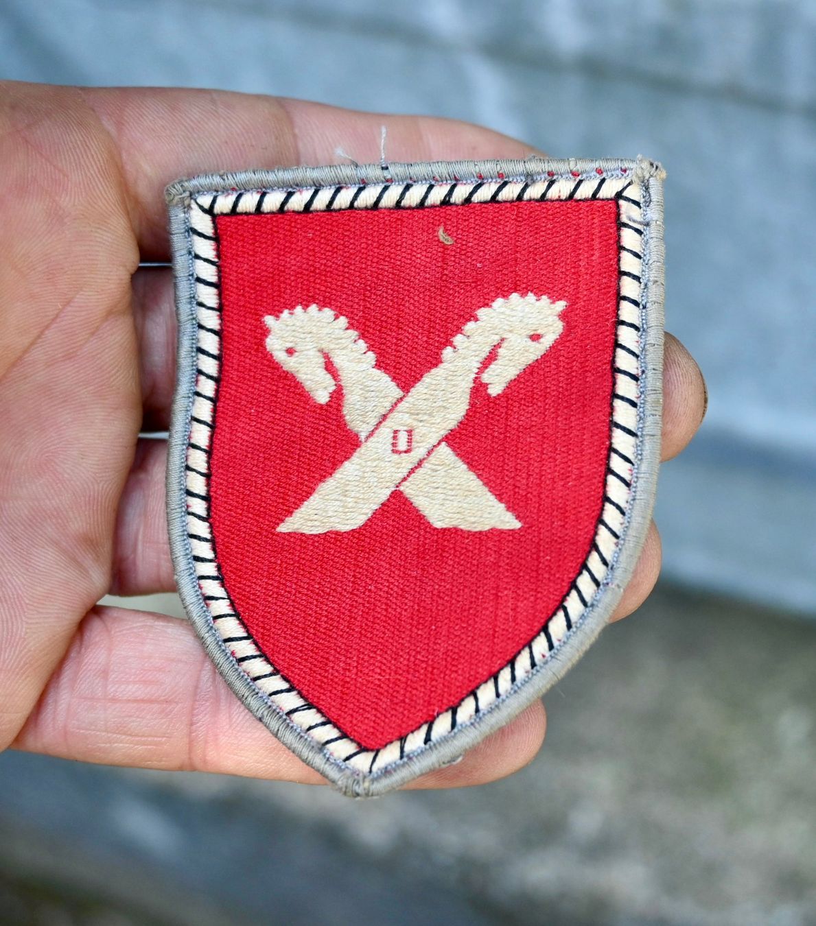 Uniformi: BUNDESWEHR Patch -  Panzer Tank brigade 8 – Usato da Pfaffhausen venduto da mono_rec