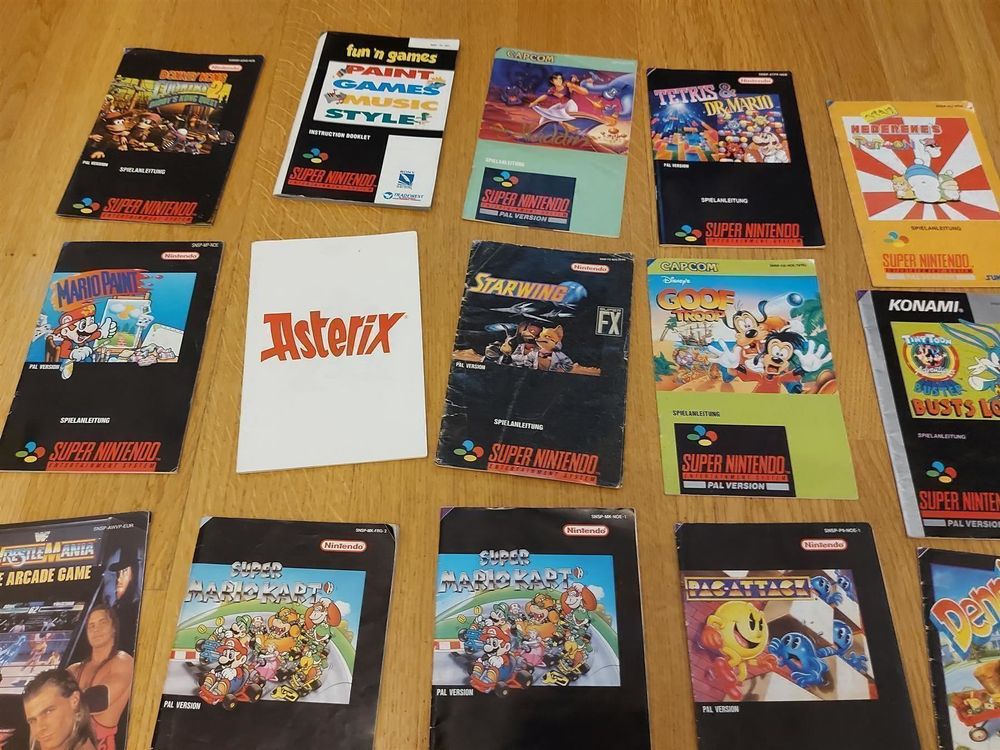 Giochi: 32 Spielanleitungen Super Nintendo SNES – Usato da Aarau venduto da Kaesekuchen2000 4