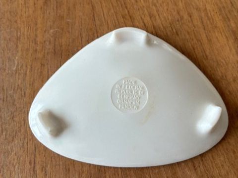 Ornamin Portacenere: Lufthansa, Aschenbecker, Vintage – Usato da Zürich venduto da Baumgarten05 1
