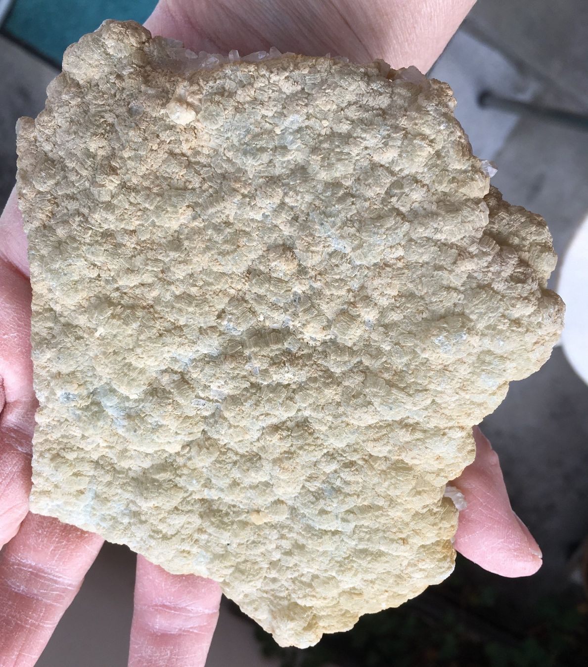 Mineralien & Heilsteine: prehnite brute avec quartz cristaux – Gebraucht aus Vevey von zabounetta 7