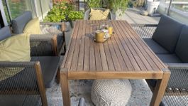 Outdoor Esstisch für 6 Personen