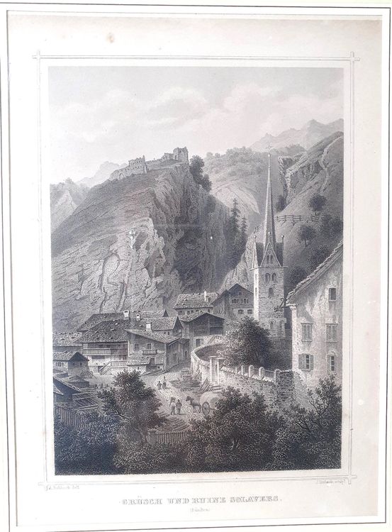 Incisioni: GRÜSCH + RUINE SOLAVERS, STICH – Usato da Uster venduto da Posaunus 2