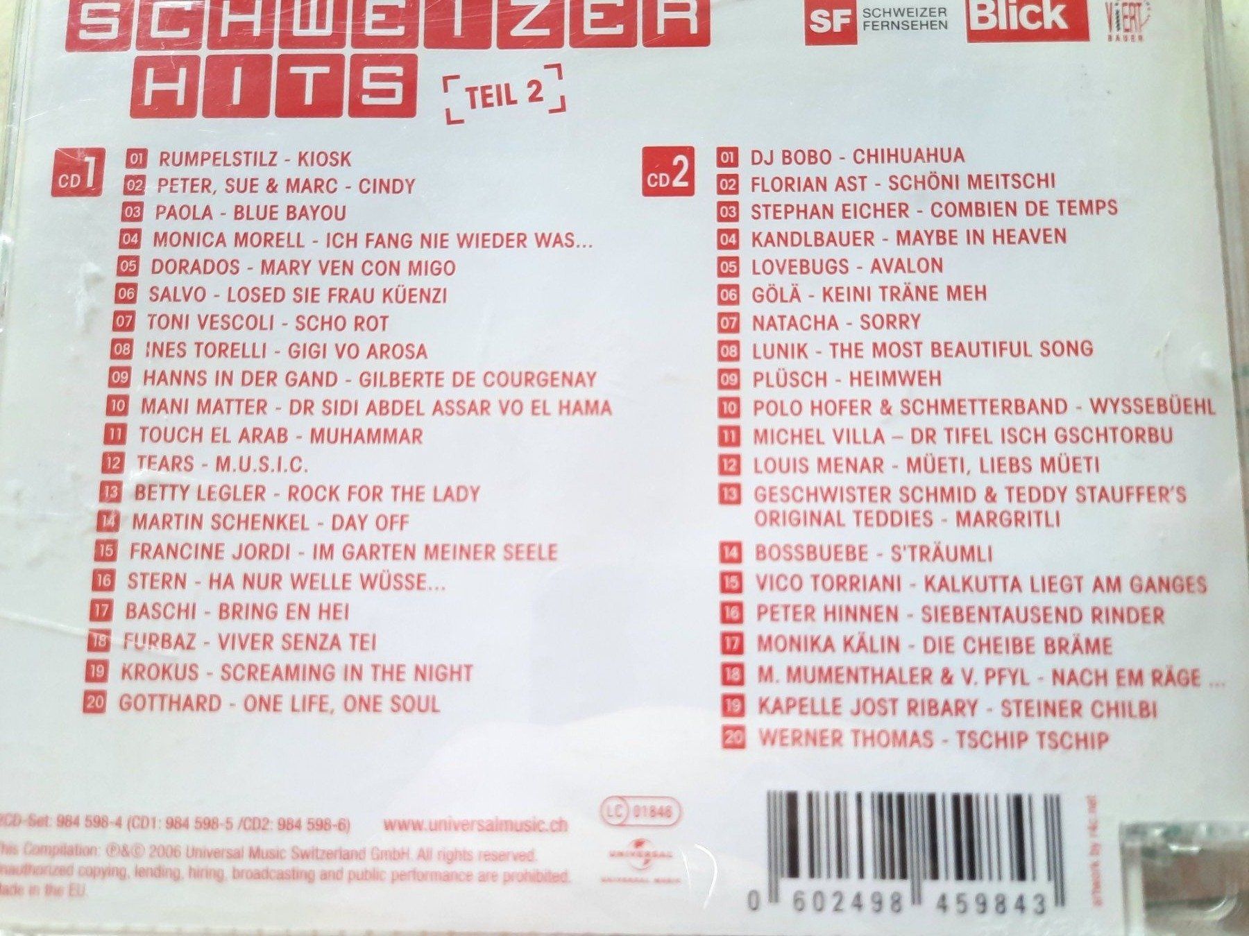 CDs: CD Die grössten Schwiezer Hits  – D'occasion à Pully par bro_n52j 2