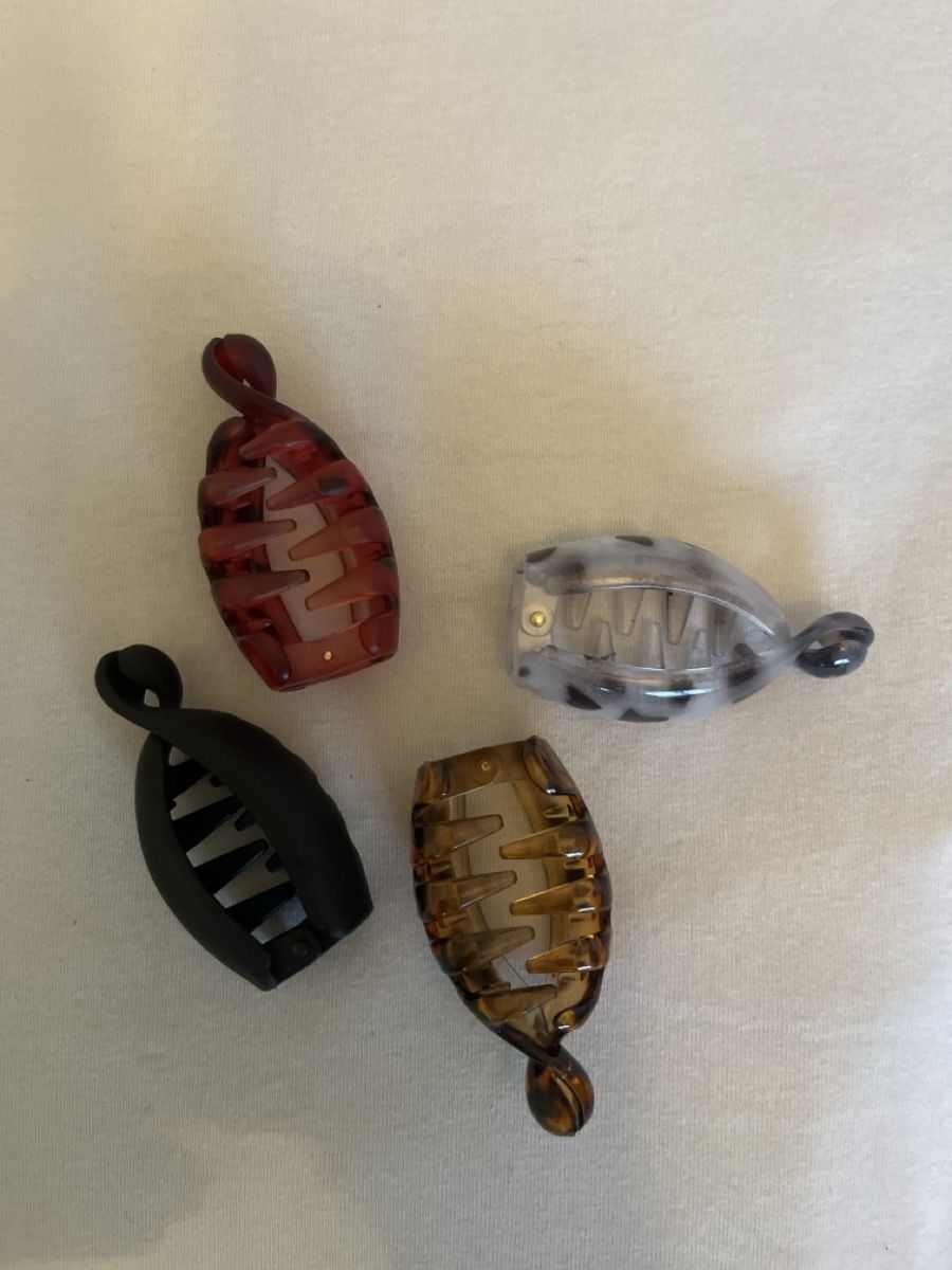 Accessori per capelli: Haarklammern, 4Stück – Nuovo (secondo la descrizione) da Horw venduto da Pem1278