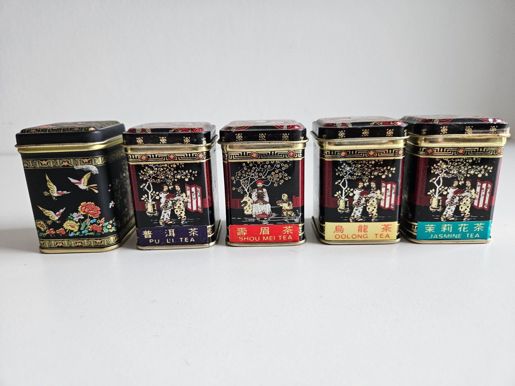 Tutte le decorazioni: 5 Japanische Teedosen, Schwarz – Usato da Zürich venduto da pat_2frc 3