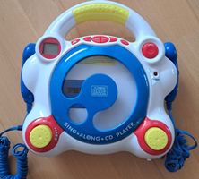 Lecteur CD enfant Sing Along, bleu/blanc, avec micro