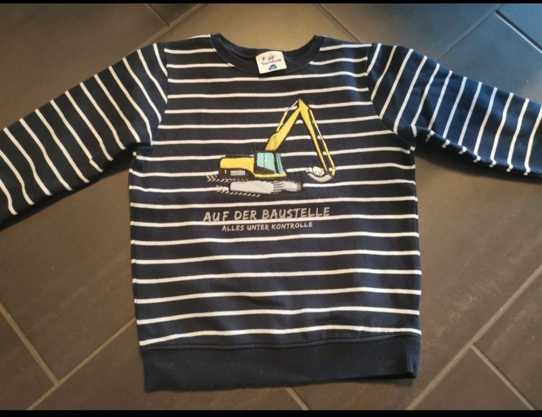 Maglioni & Felpe: Topolino Bagger Pulli Gr. 122, gestreift – Usato da Rudolfingen venduto da T.Mueller