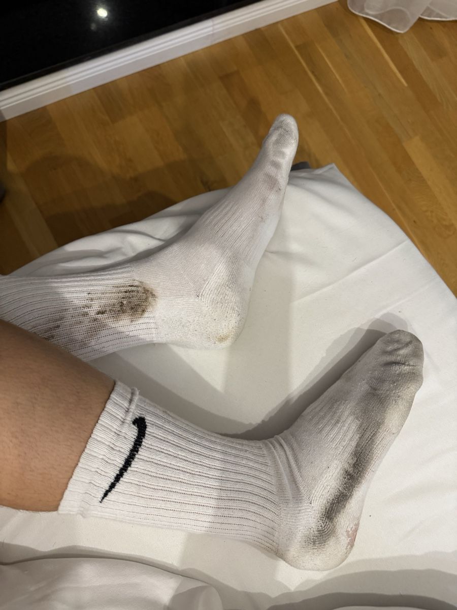 Calze: Chaussettes blanche - trouée - usées  – Difettoso da Fully venduto da Luca_J.F. 2
