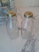2 Vorratsflaschen "Quattro Stagioni" mit Deckel 1 Liter