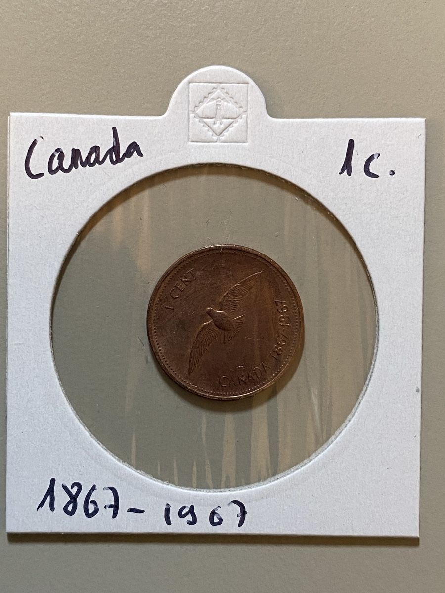 Toutes les monnaies: Canada - 1 cent - 1867->1967 – D'occasion à Payerne par Mike1682