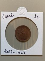 Canada - 1 cent - 1867->1967