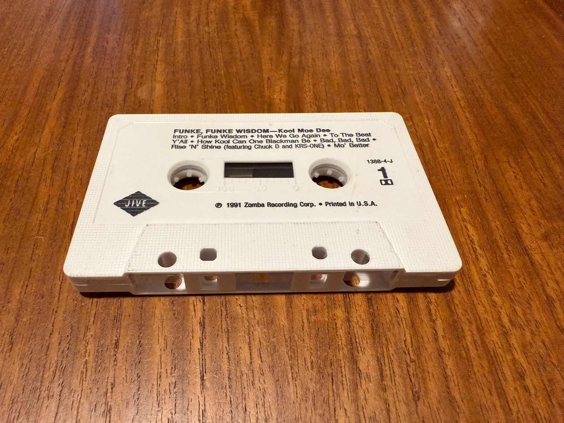 Musicassette: Kool Moe Dee - Funkee Funkee Wisdom / US 1991 MC – Usato da Delémont venduto da cpop 2