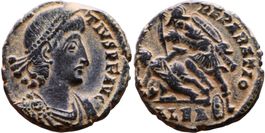 CONSTANTIUS II bronze nummus (337-361 AD)