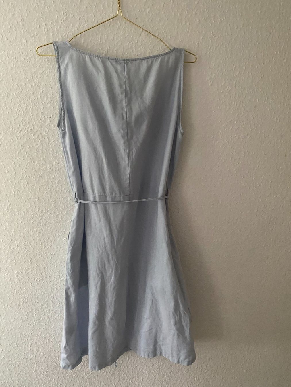 Vestiti: hellblaues Leinenkleid in Gr. M (38) – Usato da Stetten SH venduto da bijoux18 5