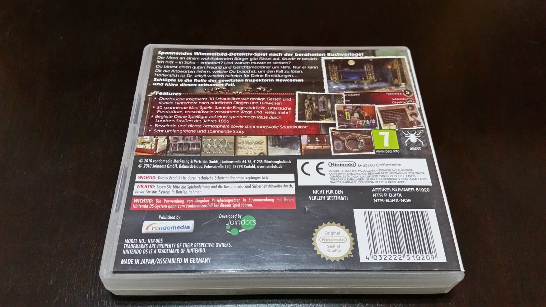 Nintendo Giochi: Dr. Jekyll & Mr. Hyde – Usato da Schwanden GL venduto da tumen 2