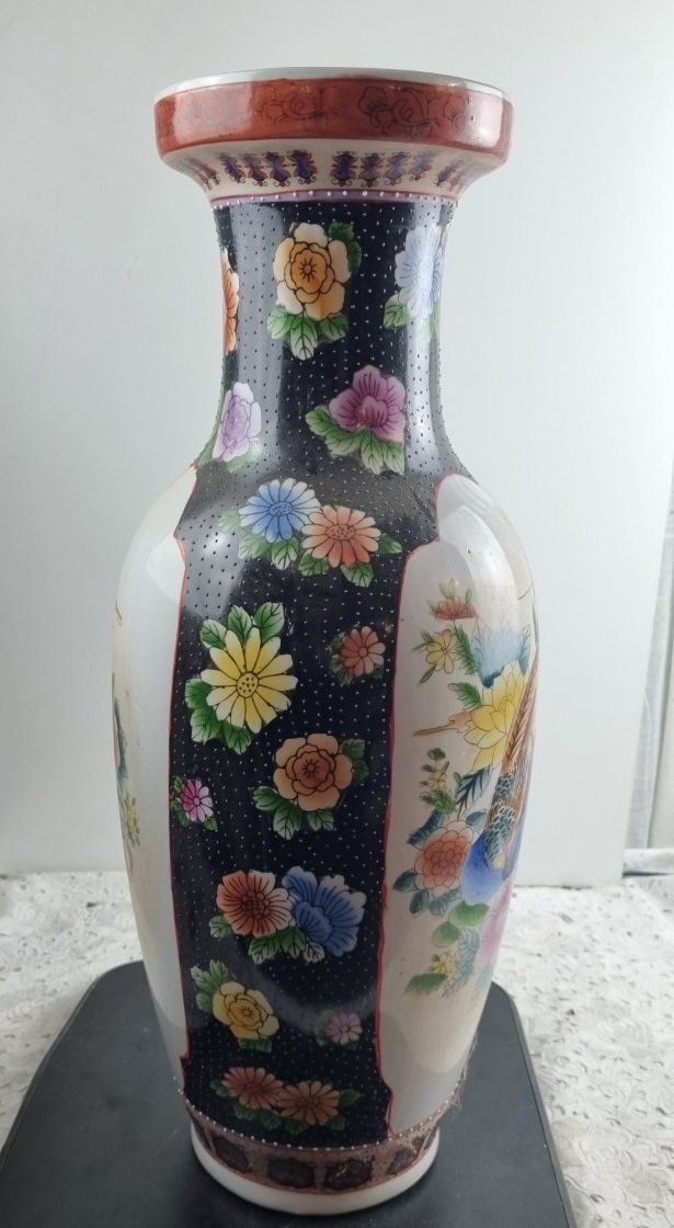 Vasi & Recipienti: Grosse Chinesische Balustervasen aus Keramik – Usato da Flums venduto da Flumsantik 3