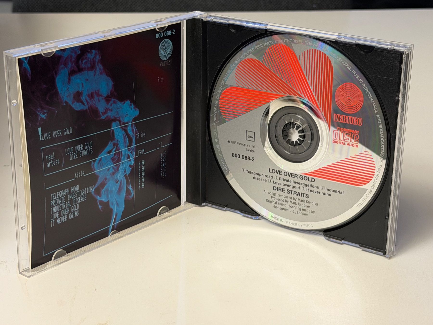 CD: Dire Straits - Love Over Gold - HB21D – Usato da Küsnacht ZH venduto da Jazztilldawn 2