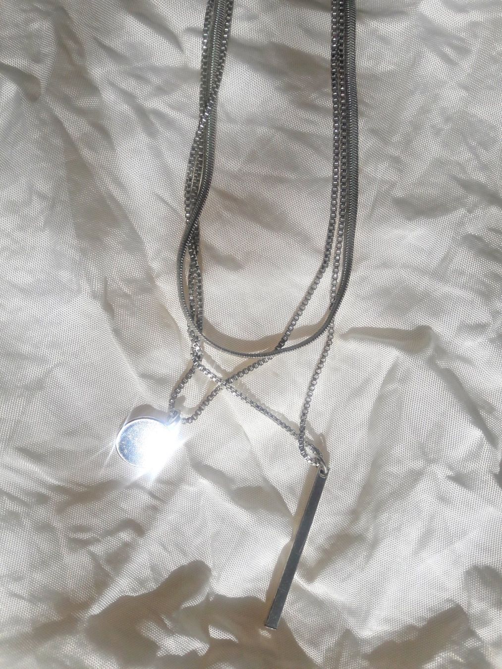 Catenine: Kette dreiteilig silberfarben – Usato da Zürich venduto da Mukumukus 3