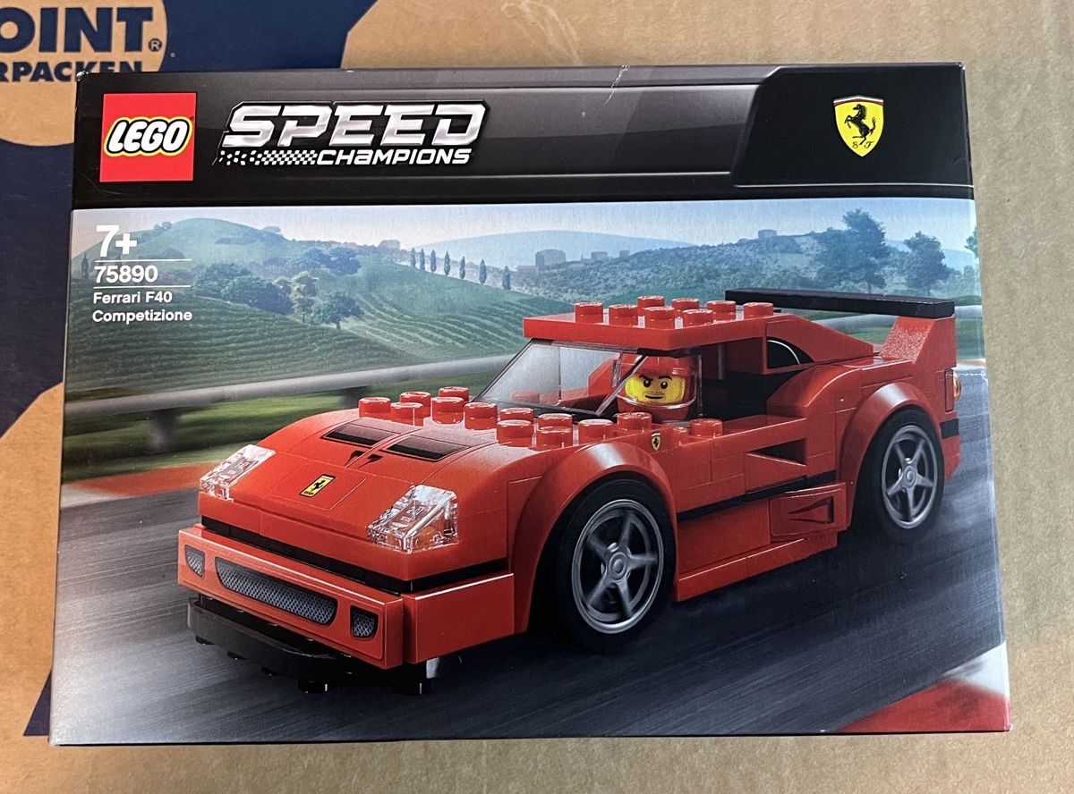 Lego Kit di costruzioni: Lego Ferrari F40 – Nuovo e nell'imballaggio originale da St-Prex venduto da JLUD