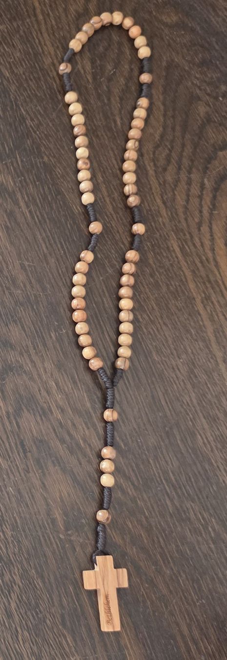 Sonstiger Schmuck: Rosenkranz Holz Bethlehem Kreuz  – Neu (gemäss Beschreibung) aus Rheinsulz von Gilea 3
