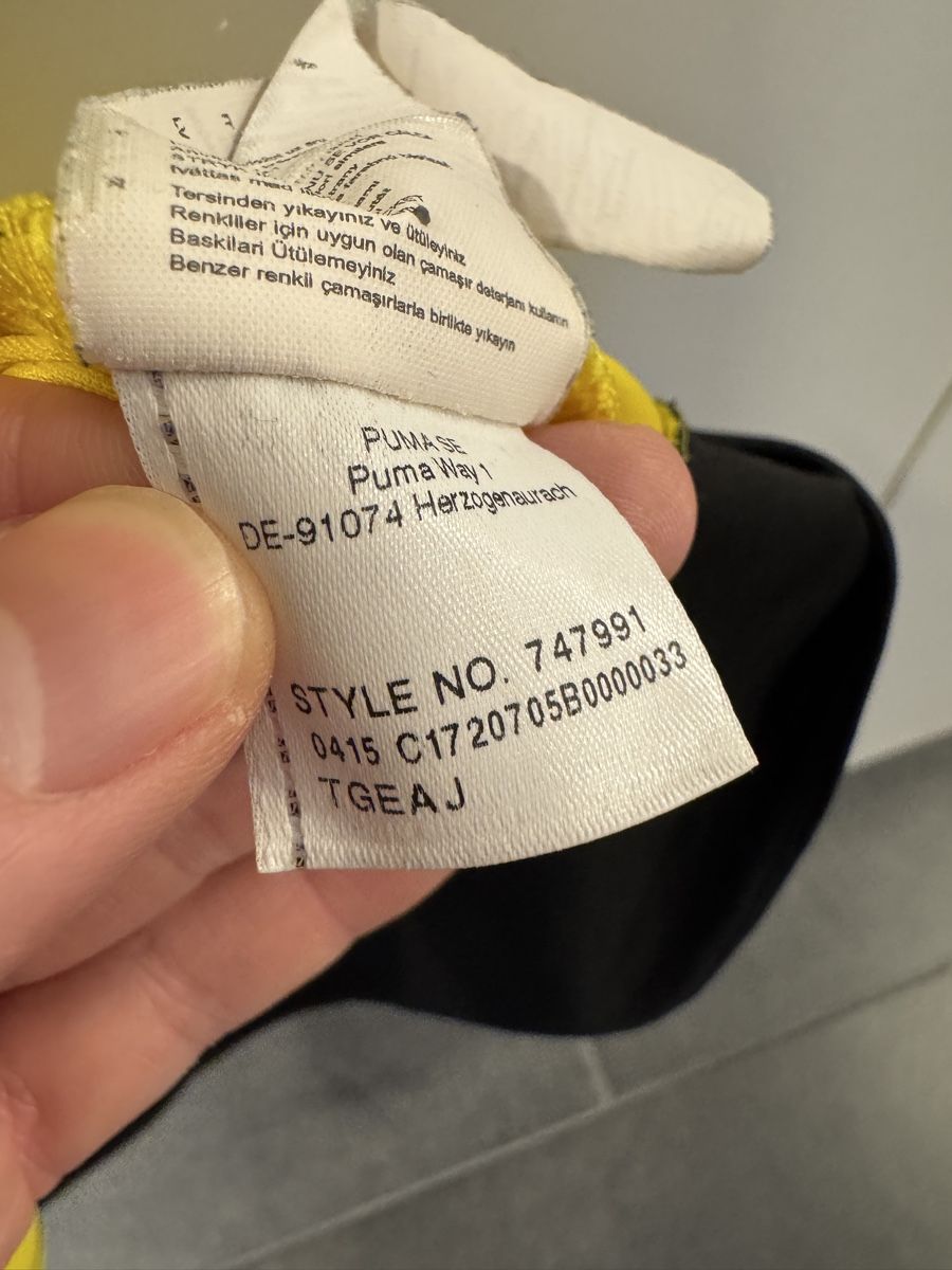 BVB Canottiere & Pantaloni: BVB Trikot Grösse XL, PUMA, Evonik – Usato da Biberist venduto da etesummer 4