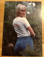 ABBA Agnetha Original Postkarte / Souvenir