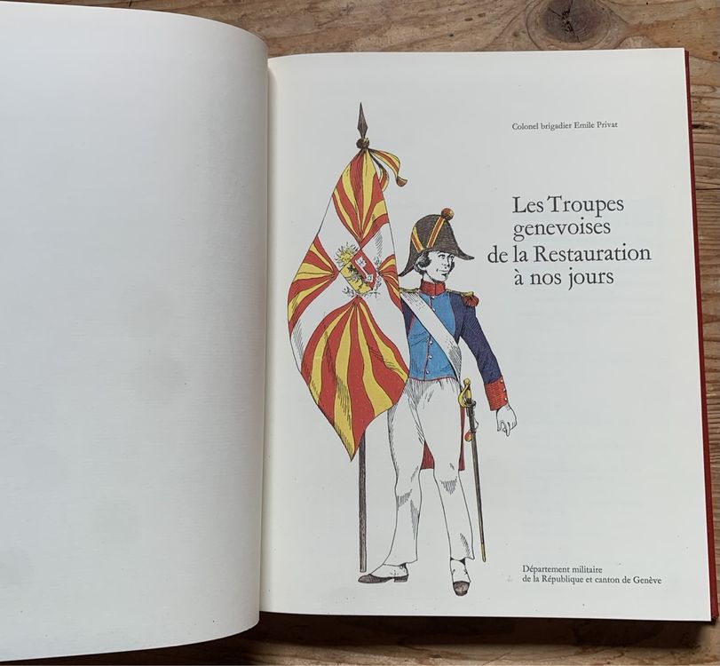 Buch Les troupes genevoises a la restauration de nos jours 3