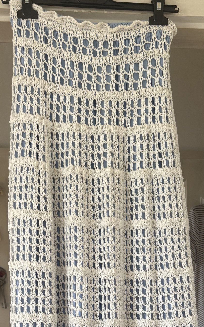 Gonne: JUPE EN CROCHET HANDMADE! M PIÈCE UNIQUE! – Nuovo e nell'imballaggio originale da Locarno venduto da NicoNion 2
