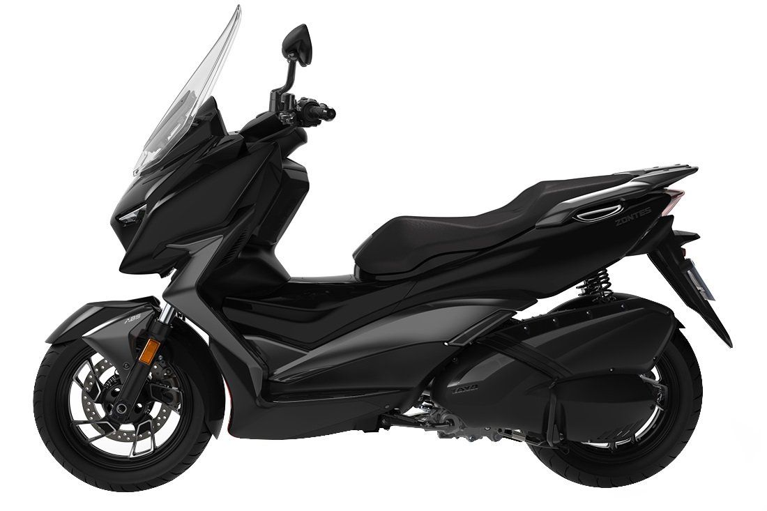 Scooter: Neuer Zontes Roller 310M in schwarz – Nuovo (secondo la descrizione) da Seewen SO venduto da Swiss-moto-bike 1