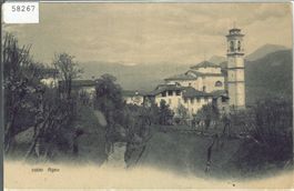 Agno - vista del villaggio