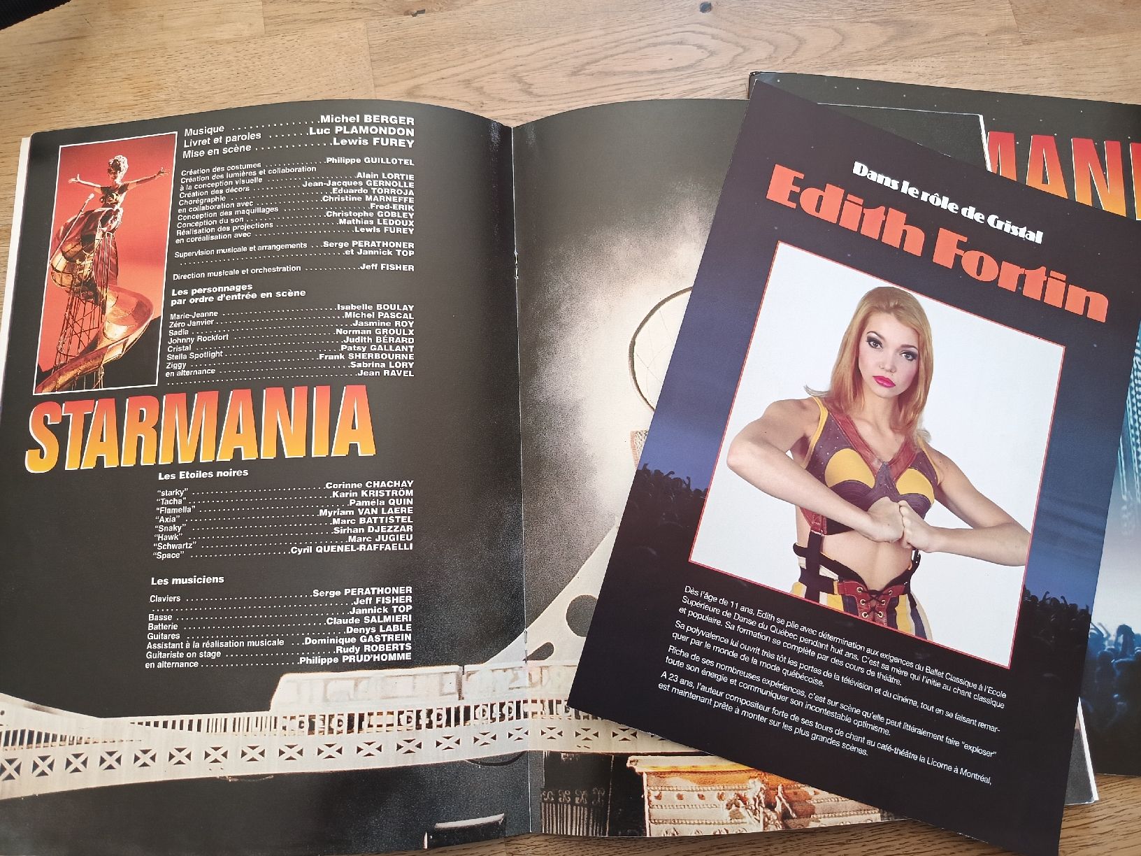 Revues & Magazines: 2 programmes Starmania + 2 billets de concert 1996 – D'occasion à Bex par Canouille 3