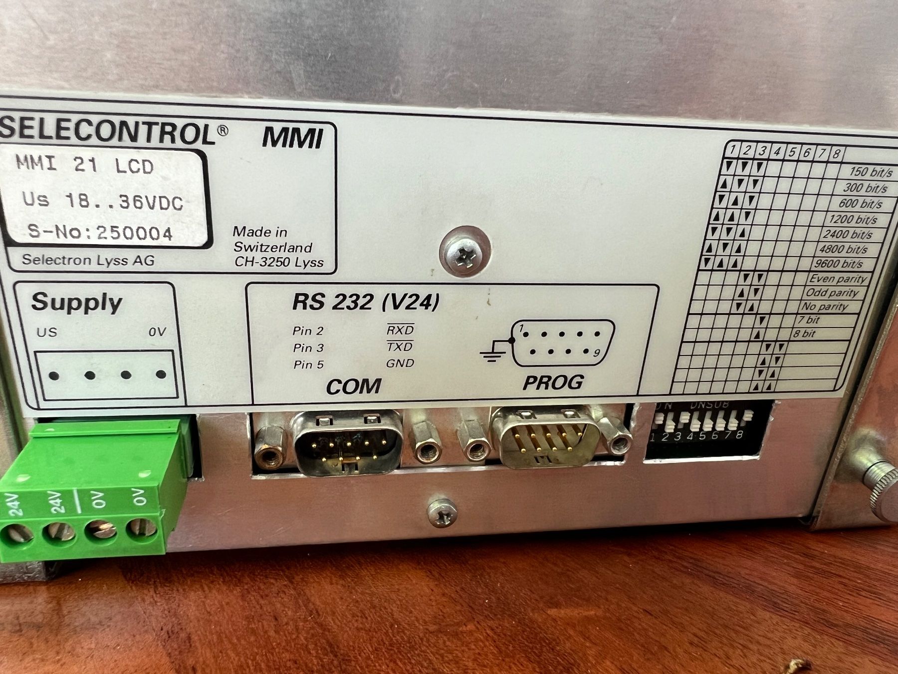 Sistema di controllo: Selectron Selecontrol / MMI 21 LCD – Usato da Romanshorn venduto da DonRicardoo 1