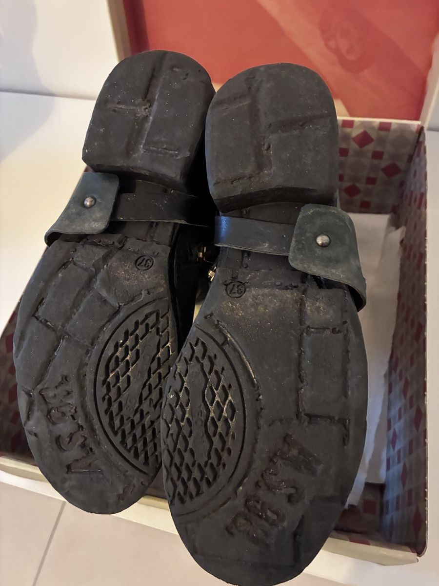 Scarpe da uomo: Stivaletti A.S 98 vera pelle – Usato da Bellinzona venduto da Whale_ 3