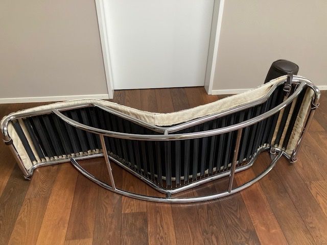 Le Corbusier Sedie a sdraio: Le Corbusier LC4 Chaise Longue – Usato da Hochdorf venduto da Obladi 3