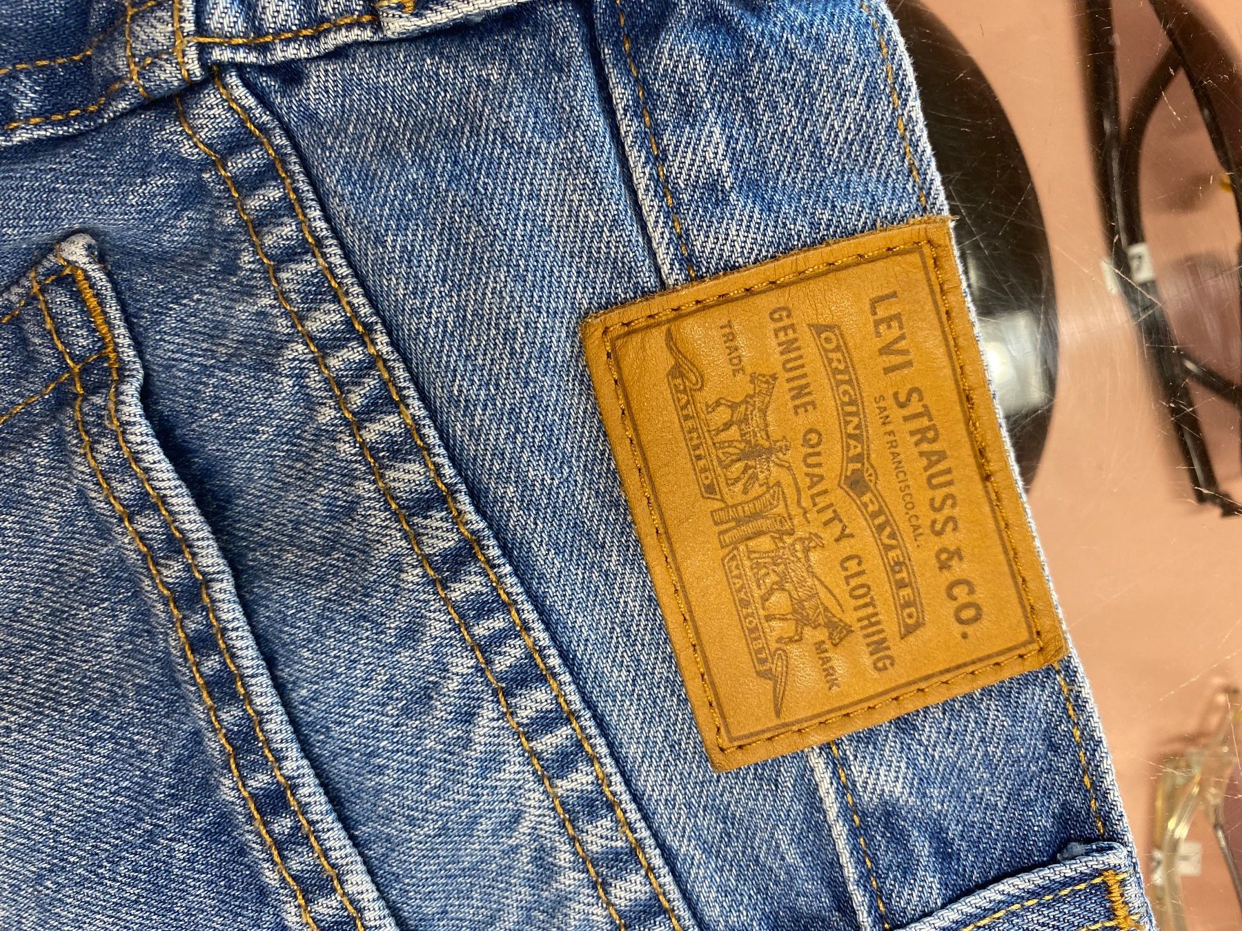 Levi's Gonne: Levis Jeansrock dekonstruiert Gr.XS – Usato da Steffisburg venduto da kla_65qs 3