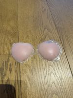 Nippel-Pad Silikon BH Einlagen herzförmig hautfarben Neu