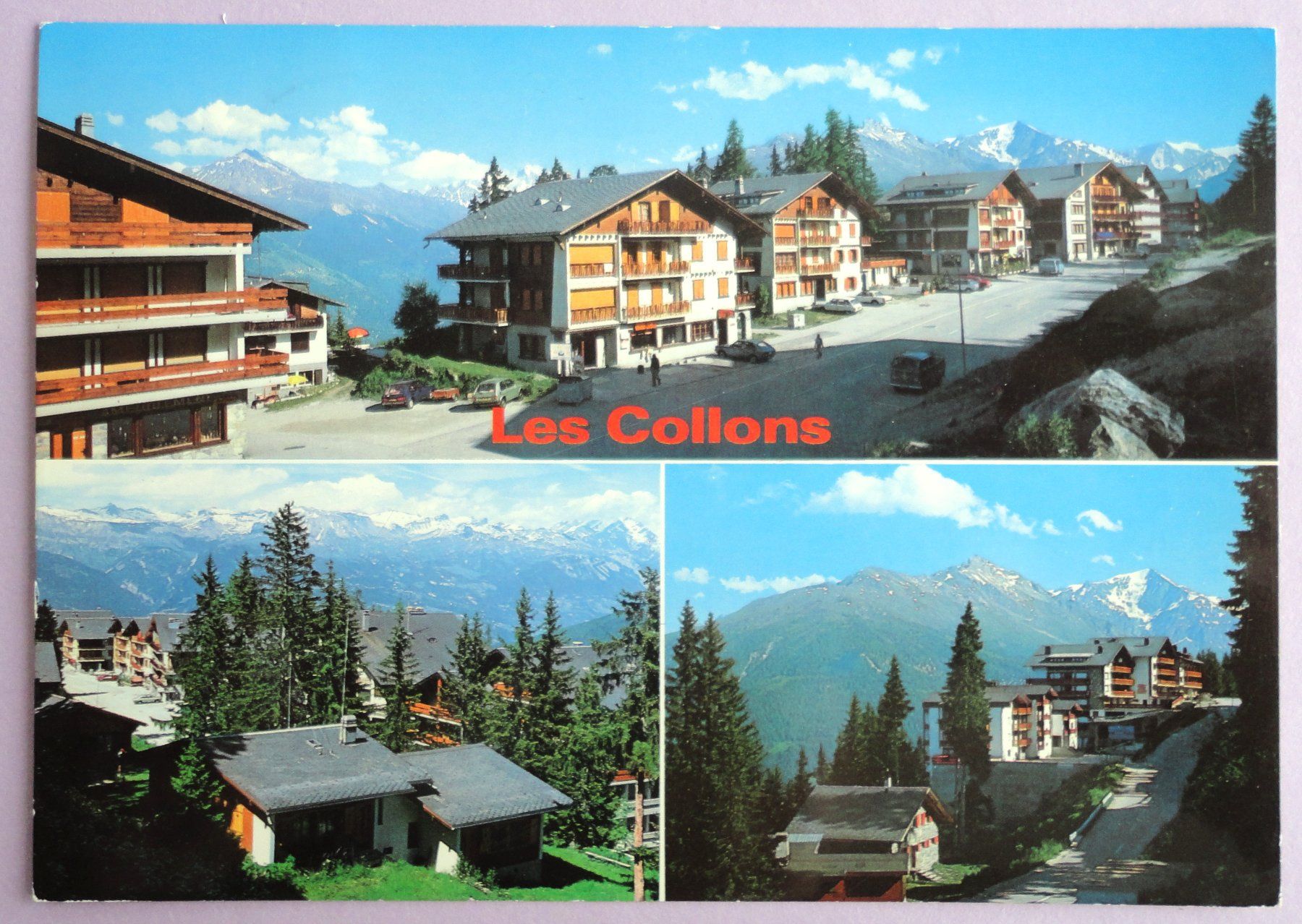 Cartoline postali: La station des Collons – Usato da Fétigny venduto da Billy2miny