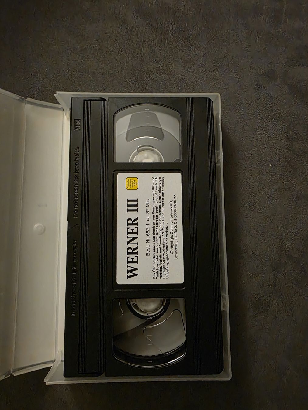 Tutti i VHS: Werner Volles Rooäää!!! VHS – Usato da Dietlikon venduto da Audipower1981 2
