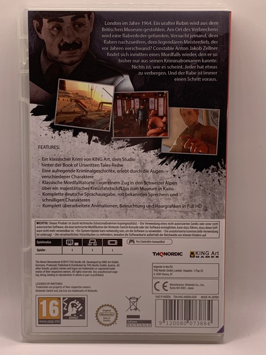 Nintendo Spiele: The Raven Remastered - Nintendo Switch – Gebraucht aus Ostermundigen von RG-Collector 1