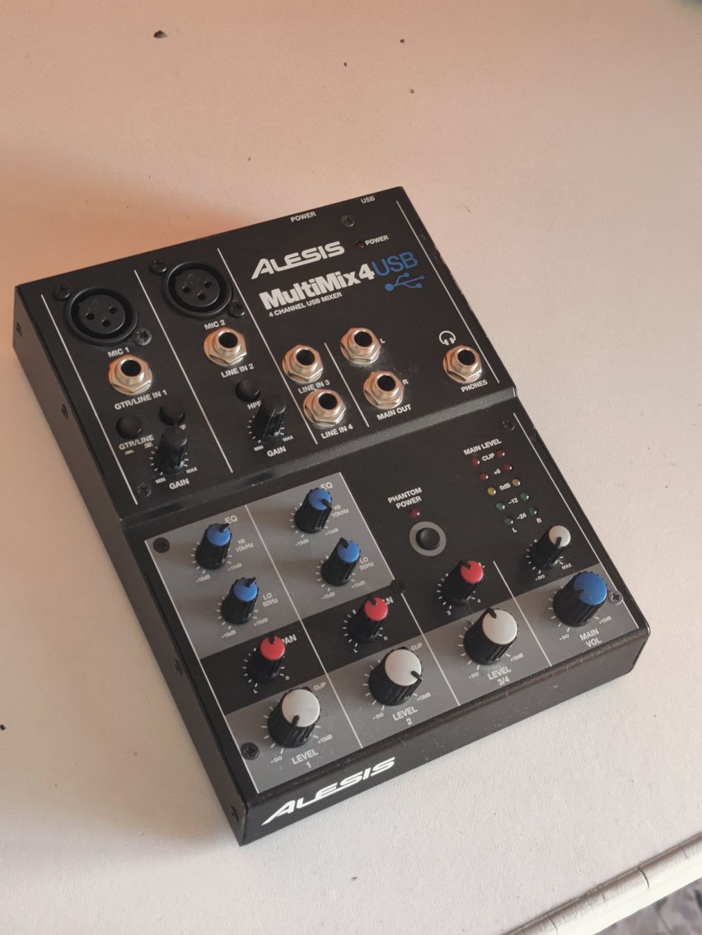 Alesis Console di mixaggio: DISC Alesis MultiMix 4 USB, 4-channel USB Mixer – Usato da Viganello venduto da XTECHSTOREX 3