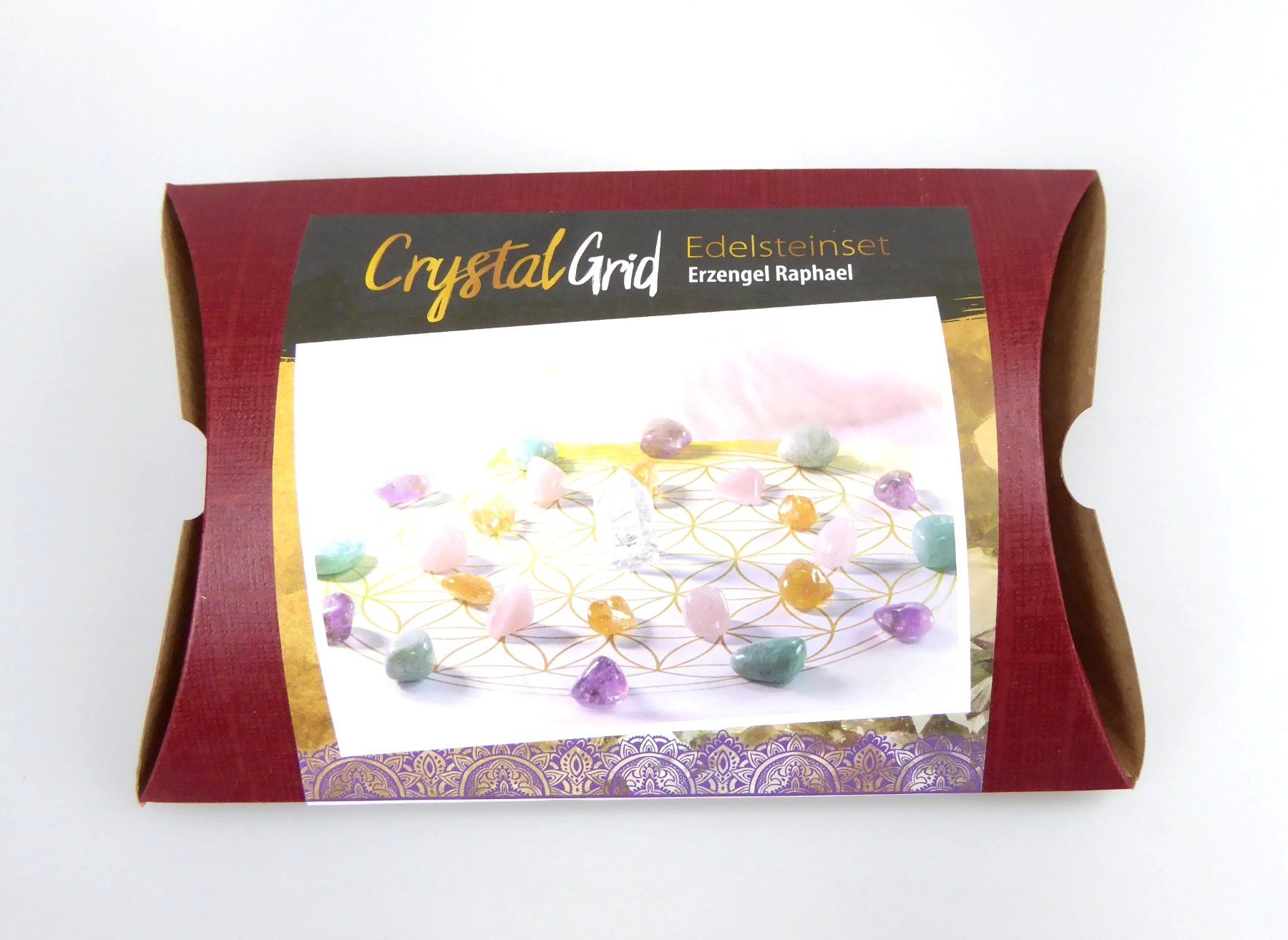 Minerali & Pietre curative: Crystal Grid - Erzengel Raphael – Nuovo e nell'imballaggio originale da Mauren venduto da Yeelen