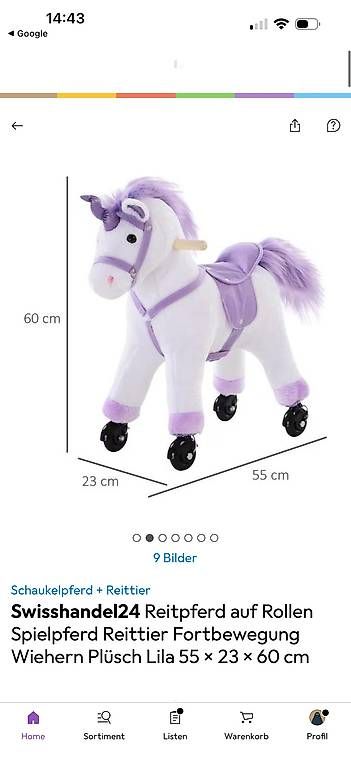 Jouets: Reitpferd – D'occasion à Gockhausen par Kristina110 1